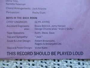 PLAY THIS RECORD LOUD - Let It Bleed ROLLING STONES Original Analog Excellent + - Picture 1 of 15