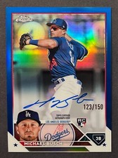 2023 Topps Chrome Michael Busch Blue Refractor RC Auto /150 #RA-MB Color Match!!