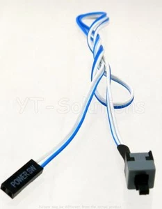 Motherboard/System Reset Button with 2-pin 2.54mm pitch connector, 18 inch - Picture 1 of 4