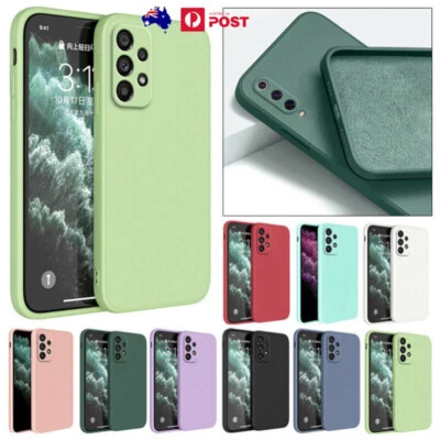 Liquid Silicone Case Shockproof Cover For Samsung S25 FE S24 S23 S22 S21 S20 + - image 1 of 4