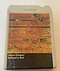 Alice Cooper Schools Out 1972 8 Track Tape  Play Tested