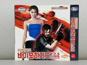 Resident Evil 1 2 3 Biohazard Bio Hazard 1 2 3 PC Capcom Korean Retro Collection - Picture 1 of 10