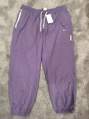 Calça de basquete masculina Nike Dri-FIT edição padrão premium 4XL roxa CK6365-553 - Imagem 1 de 4