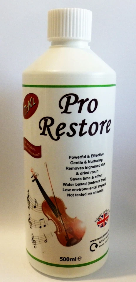TIKL Pro Restore Cleaner for Violin, Viola, Cello & Double Bass-Luthier Restorer - Image 1 of 1