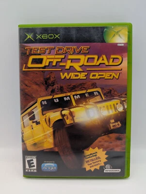 Test Drive Off-Road: Wide Open (Microsoft Xbox, 2001) VERY GOOD COMPLETE! - Image 1 of 3