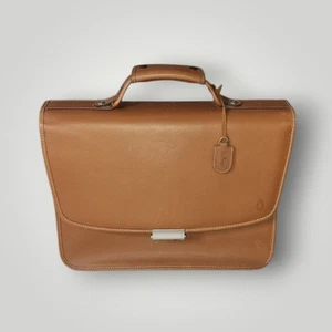 Maletín de mano vintage HARTMANN con cinturón de cuero para abogado médico desgaste menor - Imagen 1 de 10