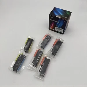 4 cartuchos de repuesto RipuInk y 2 tintas Epson 273 OEM amarillo cian negro magenta - Imagen 1 de 5