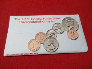 1994 P&D US Mint Set With papers. In Envelope of issue. #MF-3407 - Picture 1 of 4