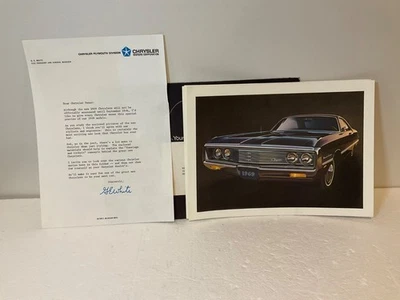 Vintage 1969 Chrysler Mailer Sales Brochure with Original Envelope. PX15 - Image 1 of 4