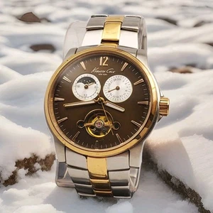 RELOJ HOMBRE Kenneth cole new york kc3776 automático resistente al agua para repuestos - Imagen 1 de 10