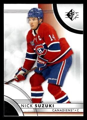2023-24 SP Authentic - #28 Nick Suzuki - Montreal Canadiens - Image 1 of 2