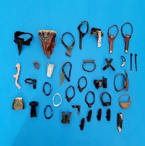 LOTR Pirates FANTASY 1:18 Belts Custom Fodder Lot - Bandoleers Quivers Etc. - Picture 1 of 1