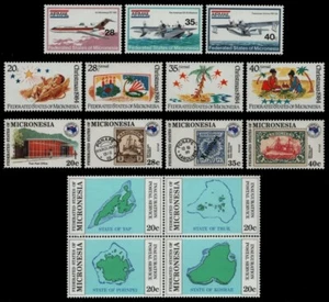 Micronesia 1984 - Mi-Nr. 1-4, 21-23, 24-27 y 28-31 ** - MNH - 4 ediciones - Imagen 1 de 1