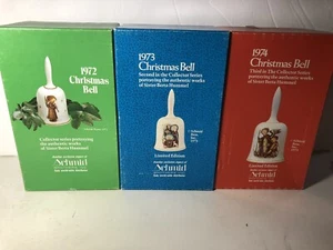 1972 1973 1974 Christmas Bell Bells by Schmid Brothers - Sister Berta Hummel - Picture 1 of 5