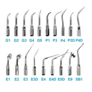 5Pcs Dental Ultrasonic Scaler Tips Scaling Endo Perio G P E Fit for EMS NSK - Picture 1 of 8