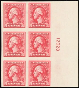 534, Mint 2¢ XF/Superb NH Plate Block of Six Stamps Cat $200.00 - Stuart Katz - Picture 1 of 1