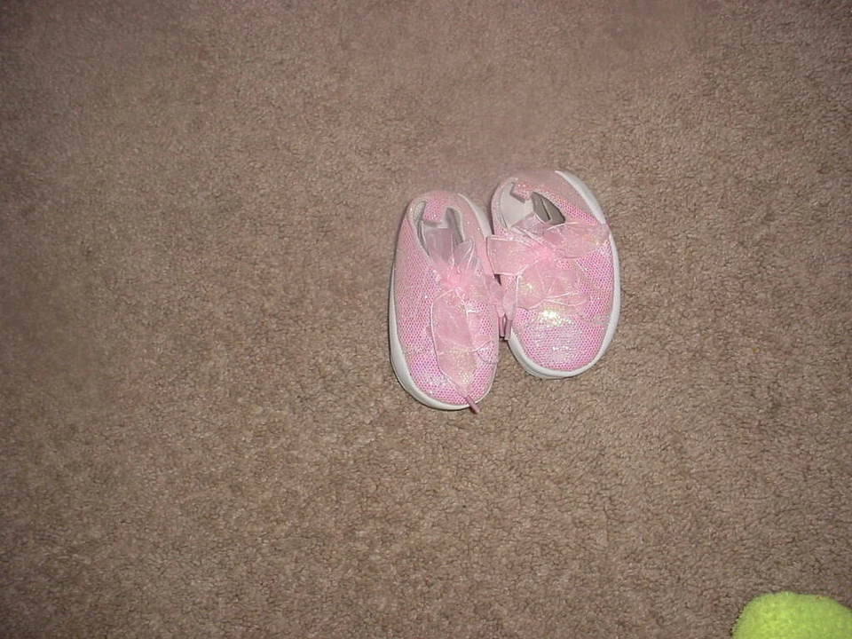 НЕЖНЫЙ НОСОК РАЗМЕР 3 ДЕВОЧКА РОЗОВЫЙ ТУФЛИ НОВЫЙ - Изображение 1 из 1