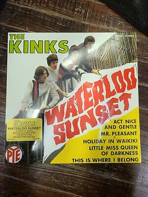 The Kinks - Waterloo Sunset EP Non-LP On Yellow Colored Vinyl • 32$