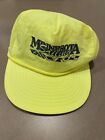 Vintage Minnesota Sailing Nylon Snapback Neon Green Yellow Nissin Trucker Hat