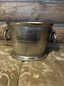 Grande secchiello ovale per ghiaccio Chardonnay champagne/vino Borgogna 1852 Francia - Foto 1 di 19