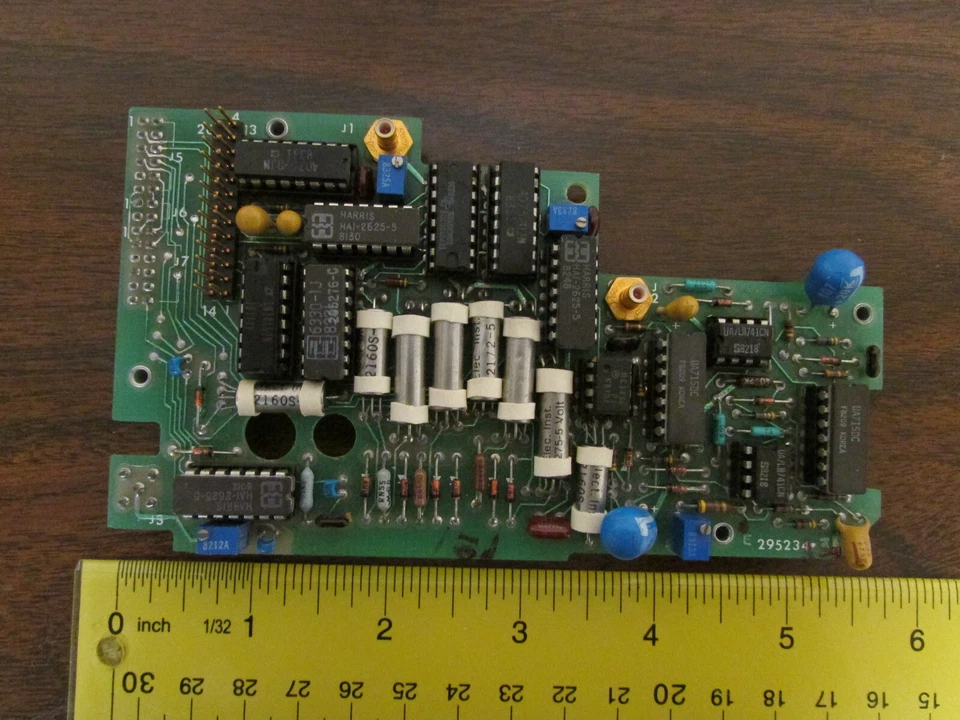 Eaton Circuit Board With Socketed DIP ICs Op-Amps etc - Image 1 of 1