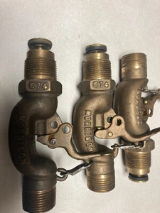 3 MORRISON 1" FIRE VALVES #574 - Picture 1 of 3
