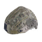 Tactical Helmet Cover Mesh Protector MC Camo for CP Helmet with Hook & Loop