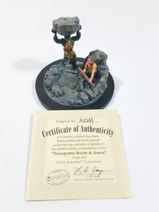 2008 Star Trek Hawthorne Village Diorama Arena A0244 COA - Bild 1 von 15