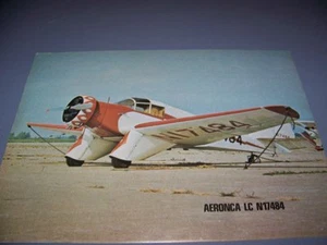 VINTAGE..AERONCA LC & FAIRCHILD PT-26..COLOR PHOTO PAGES...RARE! (868J) - Picture 1 of 4