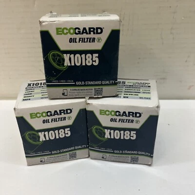 ECOGARD 发动机机油过滤器 X10185 批量 3 件 — 第 1/3 张图片