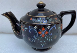 Vintage Japanese Black Tea Pot - Picture 1 of 4