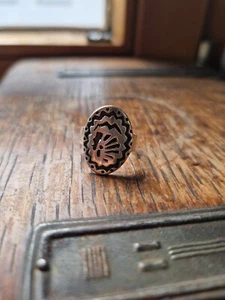 Navajo Ring vintage Native American 52 925 Silber - Bild 1 von 4