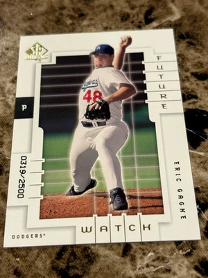 Reloj Futuro Auténtico Eric Gagne 2000 SP #116 Rookie Dodgers/2500 Foto 1 de 2