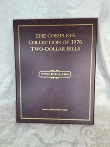 1976 $2 Bills Complete Collection Uncirculated *EUC* - Picture 1 of 16