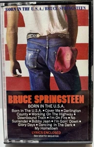 Bruce Springsteen Born in the USA (Cassette, 1984, Columbia (USA)) Tested Works - Picture 1 of 2