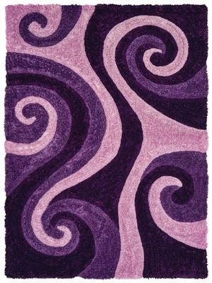 2x3 United Weavers Purple Circles Loops Door Mat 2100 21583 - Aprx 1' 10" x 3' - Image 1 of 2