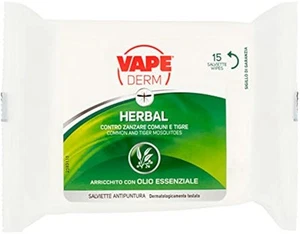 Vape Derm Herbal Antipunktionstücher 12 Packungen à 15 Stück Stichschutz - Bild 1 von 1