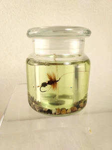 Vela de pesca con mosca Brookins Riverbed Montana EE. UU. recargable 2005 - Imagen 1 de 6