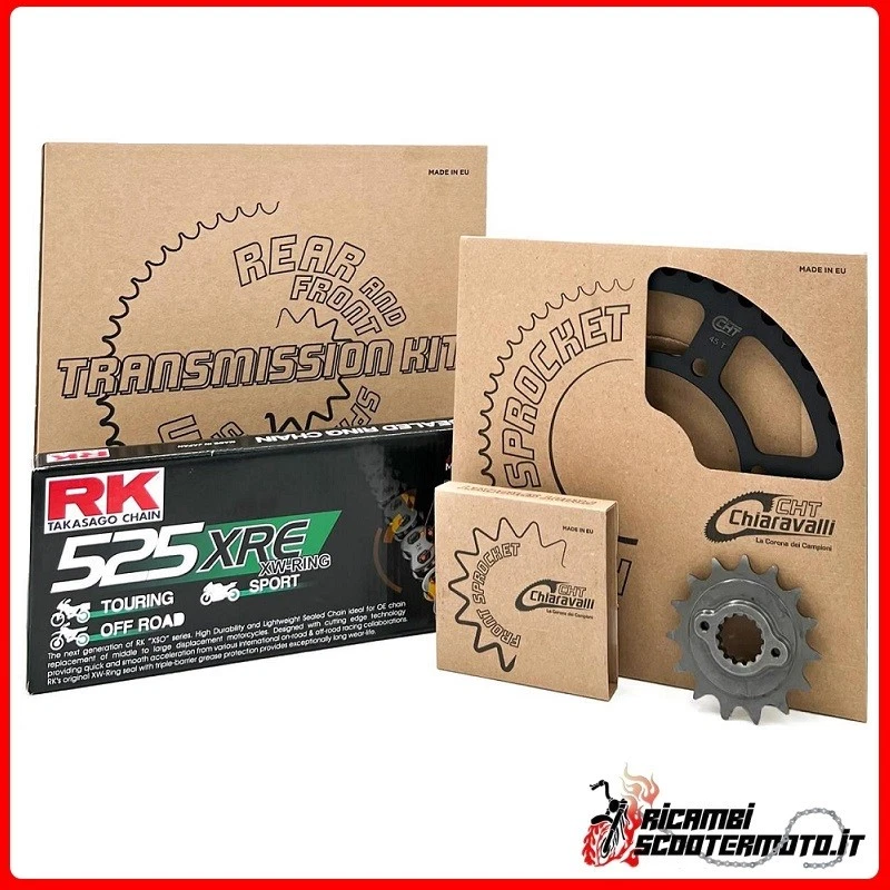 KIT CATENA CORONA E PIGNONE GOLD CAGIVA NAVIGATOR 1000 2001-2005 HK11410000G#1 Foto 1 de 1