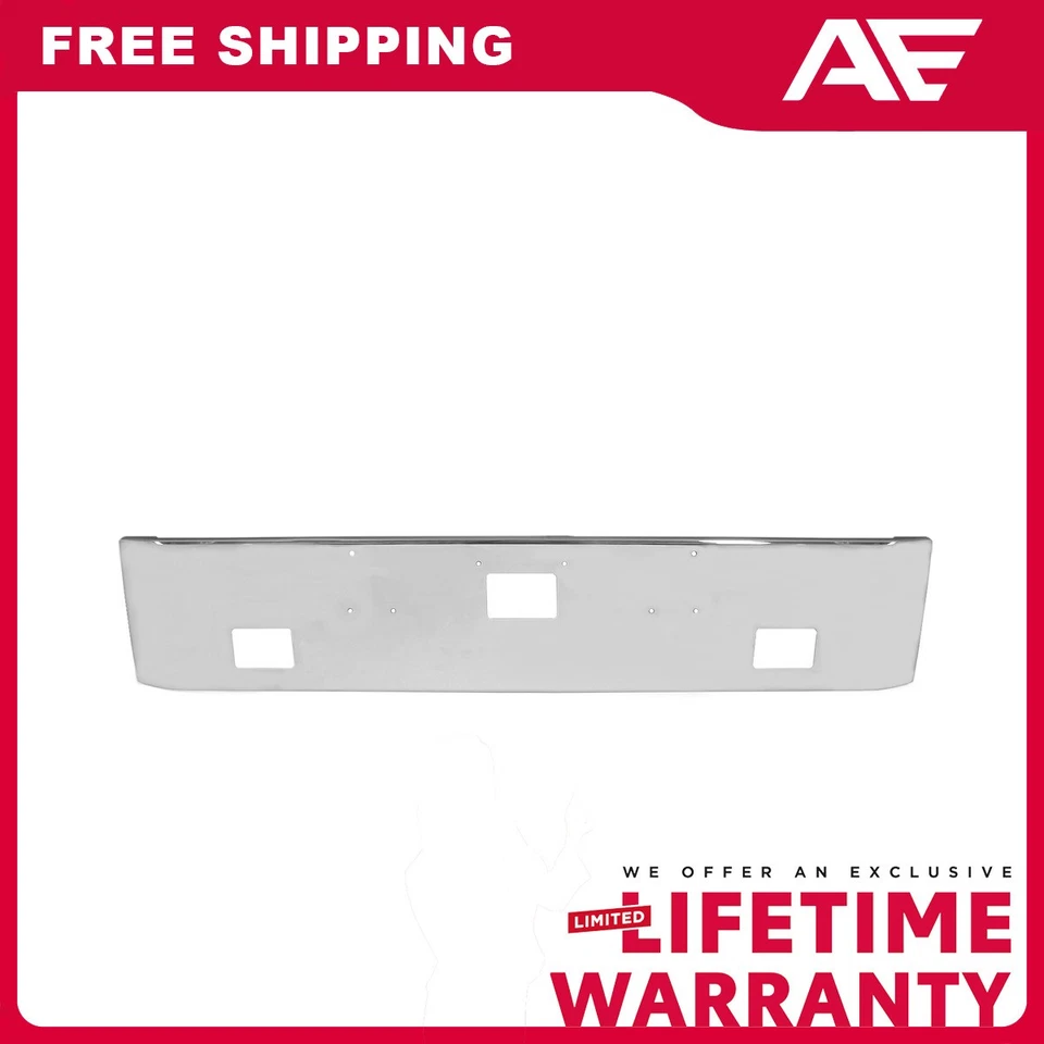 Barra frontal de parachoques de metal cromado y acero para Peterbilt 379 378 1987-2007 Foto 1 de 1