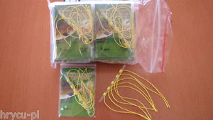 125 Stück GOLD STOPER  SCHNURSTOPPER ANGELN TOP !!! - Bild 1 von 1