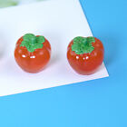  20 Pcs Persimmon Resin Jewelry Chidrens Toys Kid Doll House