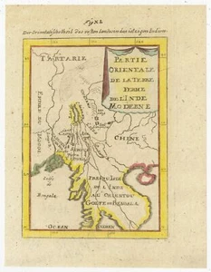 Antique Map of India and the Gulf of Bengal by Mallet (c.1686) - Picture 1 of 1