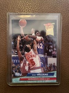 Walt Williams 92-93 FLEER ULTRA ROOKIE Sacramento Kings • G/F #352
