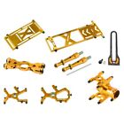 Microheli Support Upgrades Main Frame (Gold) - Blade 150 S / Smart