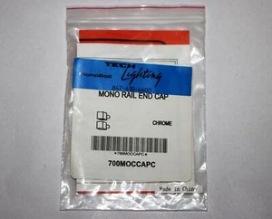 Tech Lighting Mono Riel End Tap Pack Set 700MOCCAPC Cromado - Imagen 1 de 3