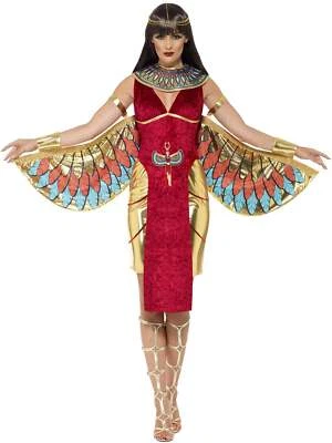 Egyptian Goddess Princess Ancient Myth Greek Roman Costume Fancy Dress - image 1 of 4