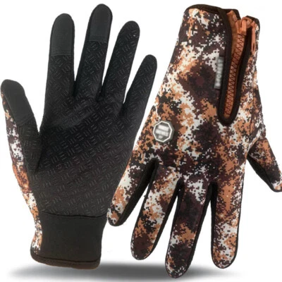 Thermal Windproof Waterproof Winter Gloves Touch Screen Warm Mittens Men Women - Image 1 of 4