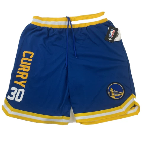 NBA Golden State Warriors Shorts Mens XL Steph Curry #30  Logo Cover