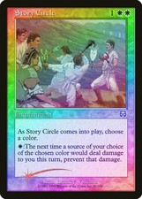 Story Circle FOIL Mercadian Masques PLD White Uncommon MAGIC CARD ABUGames